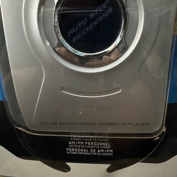 Coby Personal AM/FM Radio AM FM Tuner Headphones Portable - Picture 2 of 9